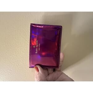 Kate Spade New York Iridescent Card Holder Wallet
